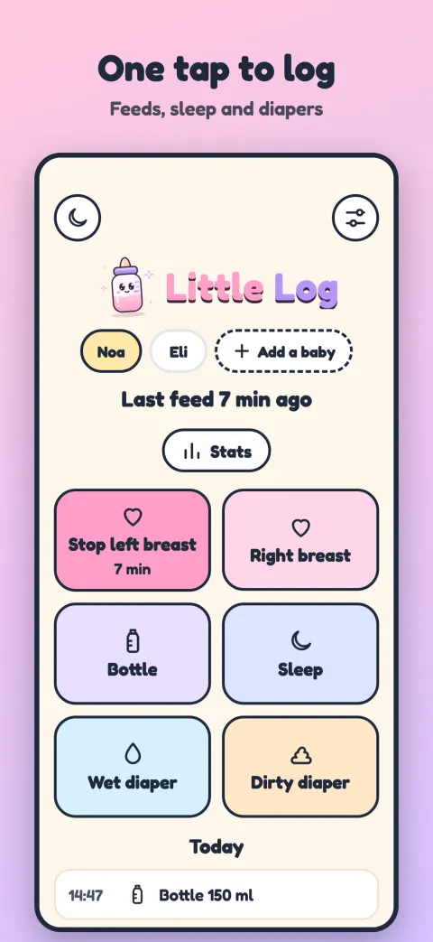 Little Log, screenshot 1
