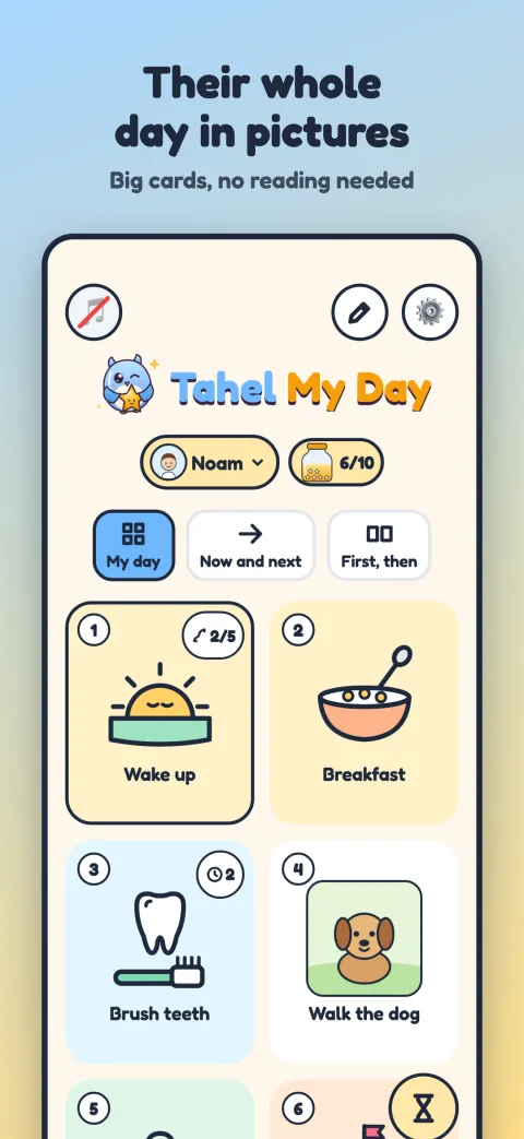 Tahel: My Day, screenshot 1